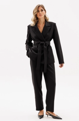 Брюки EOLA 2946 черный меланж  Брюки EOLA 2946 черный меланж