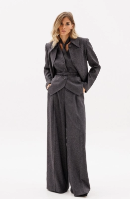 Жакет EOLA 2960.2 темно-серый меланж 