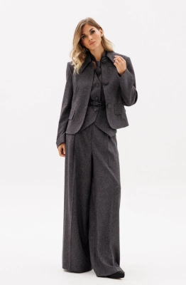 Жакет EOLA 2960.2 темно-серый меланж 