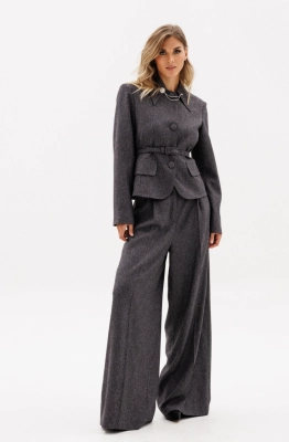 Брюки EOLA 2962 темно-серый меланж  Брюки EOLA 2962 темно-серый меланж