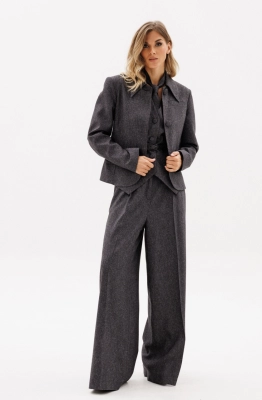 Брюки EOLA 2962.1 темно-серый меланж  Брюки EOLA 2962.1 темно-серый меланж