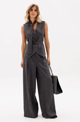 Брюки EOLA 2962.2 темно-серый меланж  Брюки EOLA 2962.2 темно-серый меланж