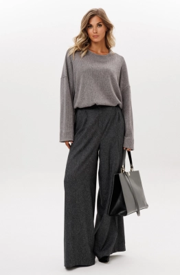 Брюки EOLA 2962.4 темно-серый меланж  Брюки EOLA 2962.4 темно-серый меланж