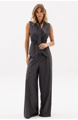 Жилет EOLA 2963.1 темно-серый меланж 