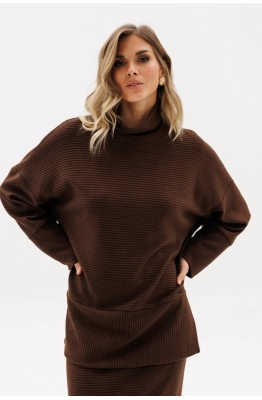 Джемпер EOLA 2971 темный шоколад 