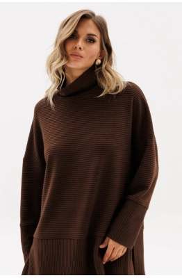 Джемпер EOLA 2971 темный шоколад 