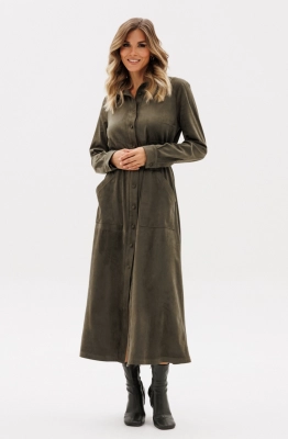 Платье EOLA 2915 хаки  Платье EOLA 2915 хаки