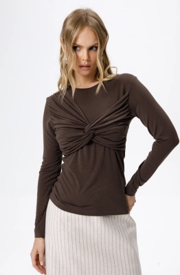 Джемпер PiRS 6230 коричневый 