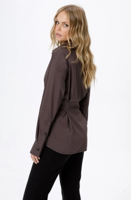 Рубашка PiRS 6208 серо-коричневый Рубашка PiRS 6208 серо-коричневый