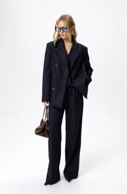 Брюки PiRS 6259 темно-синий  Брюки PiRS 6259 темно-синий