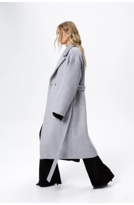 Пальто PiRS 6305 серый 