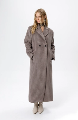 Пальто PiRS 6327 коричневый 