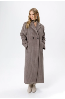 Пальто PiRS 6327 коричневый 