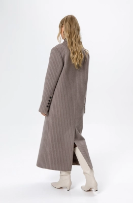 Пальто PiRS 6327 коричневый 