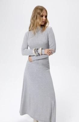 Платье PiRS 6331 серый  Платье PiRS 6331 серый