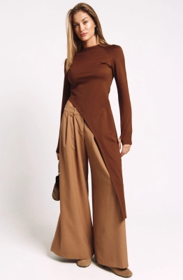 Лонгслив MilMil 1239 корица 