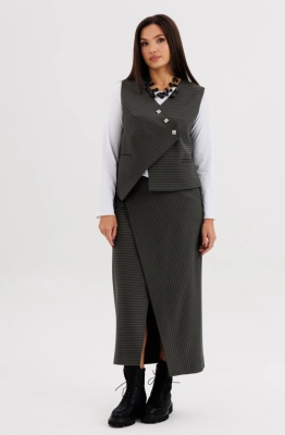 Костюм Фантазия Мод 5282 зеленый 