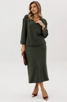 Костюм Фантазия Мод 5326 зеленый 