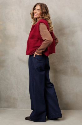 Костюм GIZART 5408/1 бордовый+синий  Костюм GIZART 5408/1 бордовый+синий