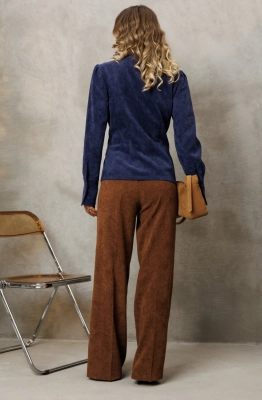 Костюм GIZART 5421 синий+коричневый  Костюм GIZART 5421 синий+коричневый