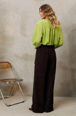 Костюм GIZART 5410 шоколадный+салатовый 