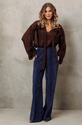 Костюм GIZART 5410 шоколадный+синий 