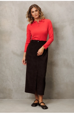 Костюм GIZART 5425 шоколадный+морковный 