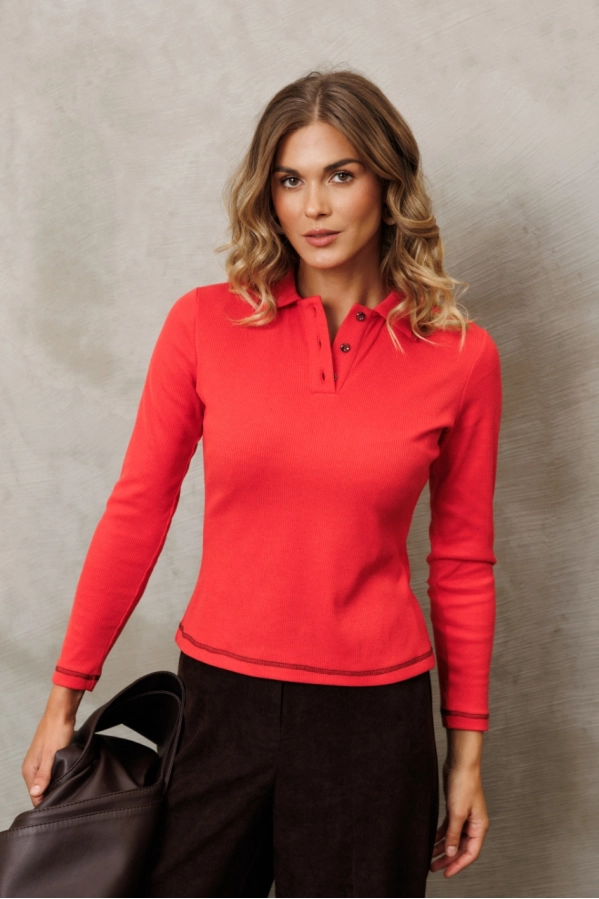 Джемпер GIZART 15419 морковный Джемпер GIZART 15419 морковный