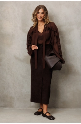 Костюм GIZART 5426 шоколадный 