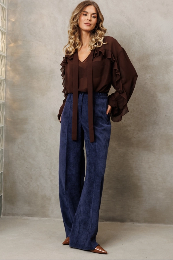 Брюки GIZART 35204 синий Брюки GIZART 35204 синий