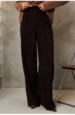 Брюки GIZART 35204 шоколадный  Брюки GIZART 35204 шоколадный