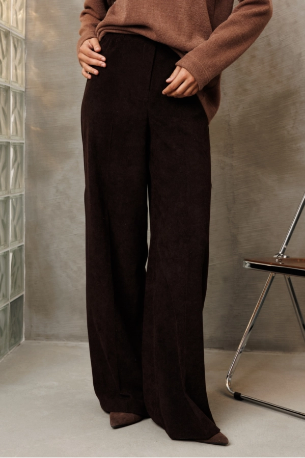 Брюки GIZART 35204 шоколадный Брюки GIZART 35204 шоколадный