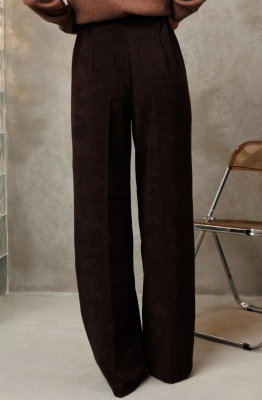 Брюки GIZART 35204 шоколадный  Брюки GIZART 35204 шоколадный