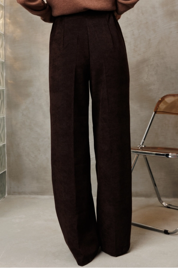 Брюки GIZART 35204 шоколадный Брюки GIZART 35204 шоколадный