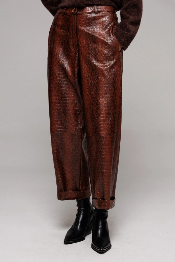 Брюки Buter 3158/1 коричневый Брюки Buter 3158/1 коричневый