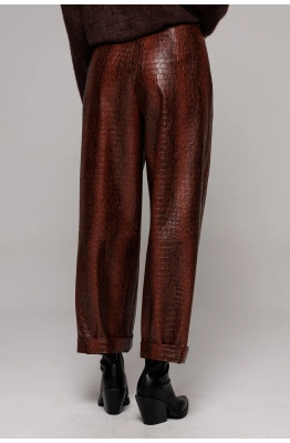 Брюки Buter 3158/1 коричневый   Брюки Buter 3158/1 коричневый