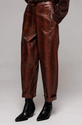 Брюки Buter 3158/1 коричневый   Брюки Buter 3158/1 коричневый