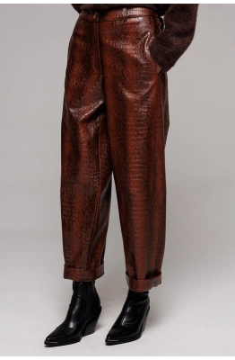 Брюки Buter 3158/1 коричневый   Брюки Buter 3158/1 коричневый