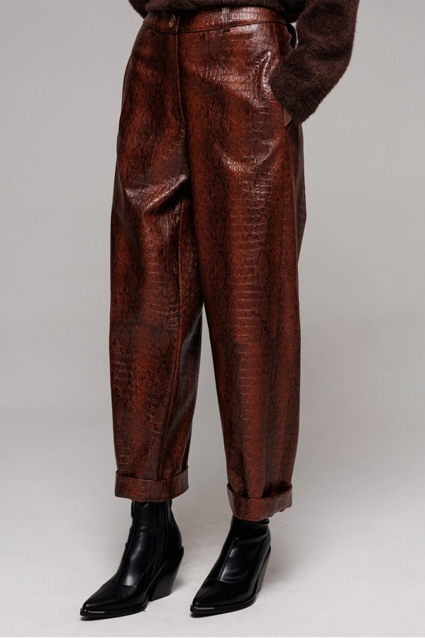 Брюки Buter 3158/1 коричневый Брюки Buter 3158/1 коричневый