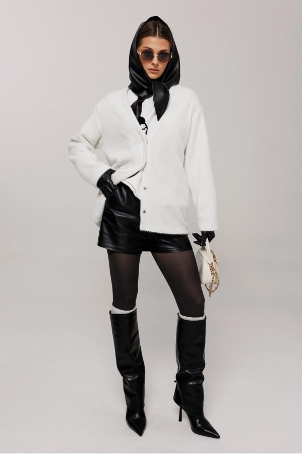 Кардиган Buter 3197 молочный Кардиган Buter 3197 молочный