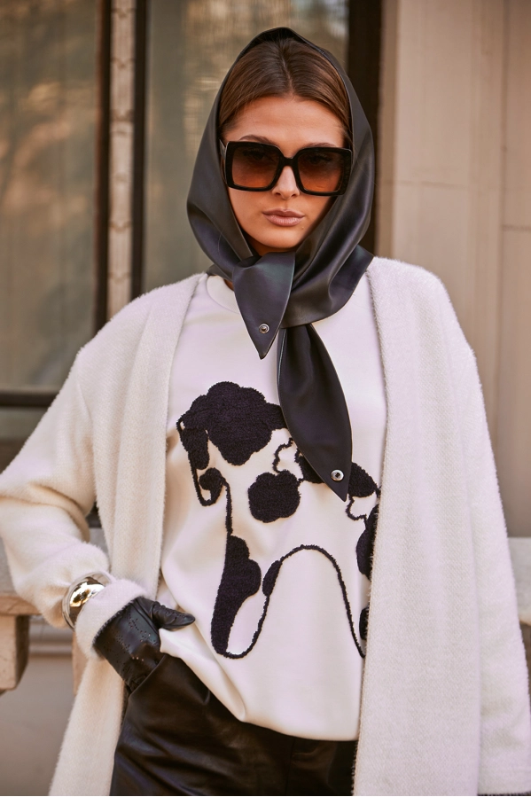 Кардиган Buter 3197 молочный Кардиган Buter 3197 молочный