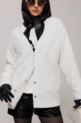 Кардиган Buter 3197 молочный  Кардиган Buter 3197 молочный