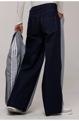 Брюки Buter 3208 серо-синий  Брюки Buter 3208 серо-синий