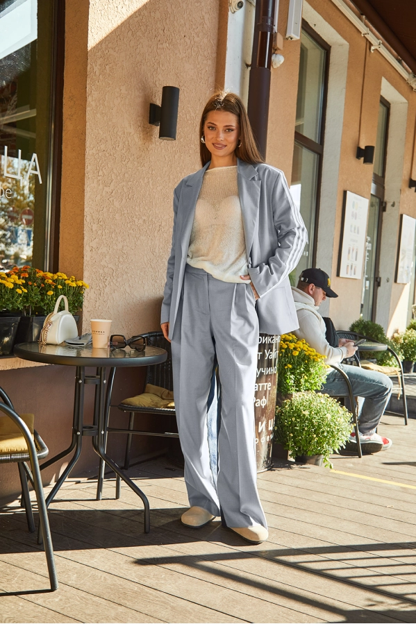 Брюки Buter 3208 серо-синий Брюки Buter 3208 серо-синий