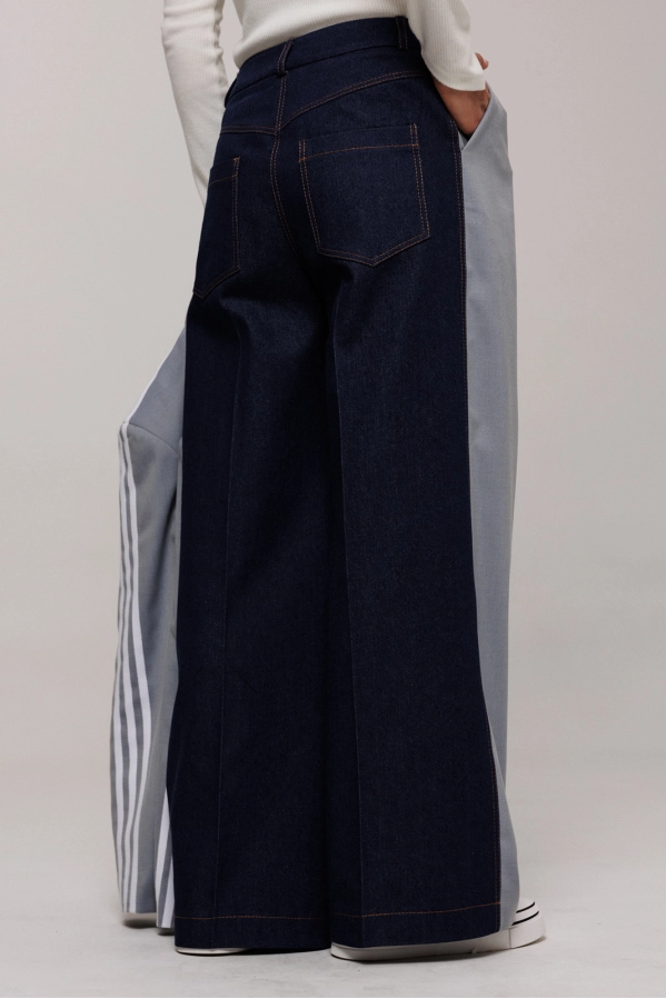 Брюки Buter 3208 серо-синий Брюки Buter 3208 серо-синий