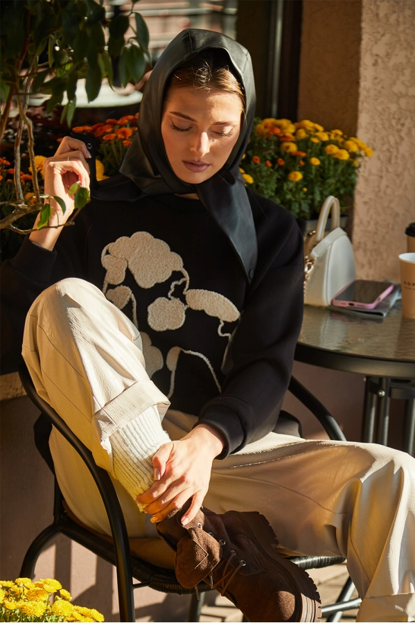 Джемпер Buter 3212 черный Джемпер Buter 3212 черный