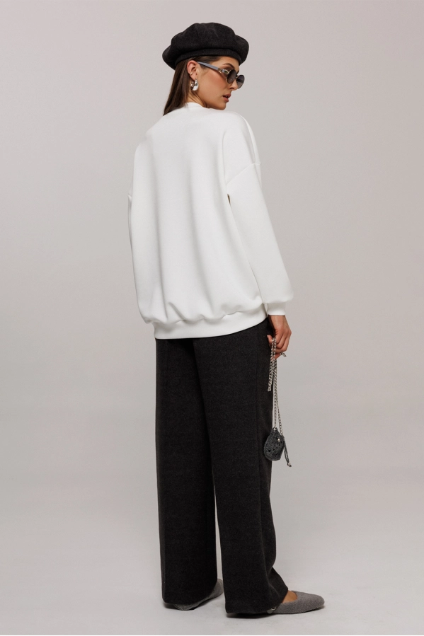 Джемпер Buter 3213 молочный Джемпер Buter 3213 молочный