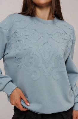 Джемпер Buter 3214 голубой  Джемпер Buter 3214 голубой