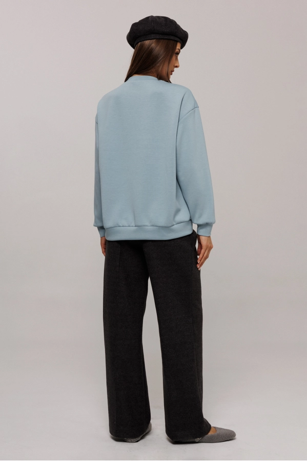 Джемпер Buter 3214 голубой Джемпер Buter 3214 голубой