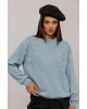 Джемпер Buter 3214 голубой Джемпер Buter 3214 голубой